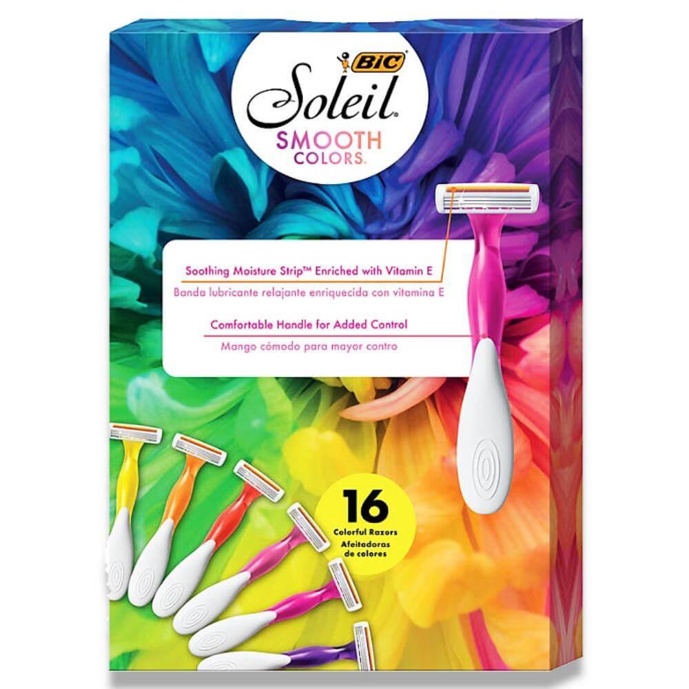 BIC Soleil Color Collection Women's Razors - 16 Ct Contarmarket