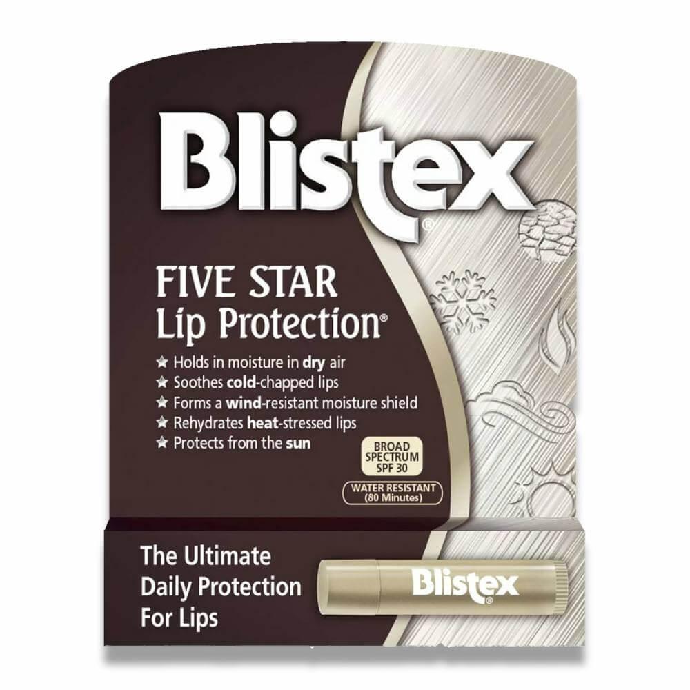 Blistex Five Star Lip Protection SPF 30 2 Pack 0.15 Oz 24 Pack Contarmarket