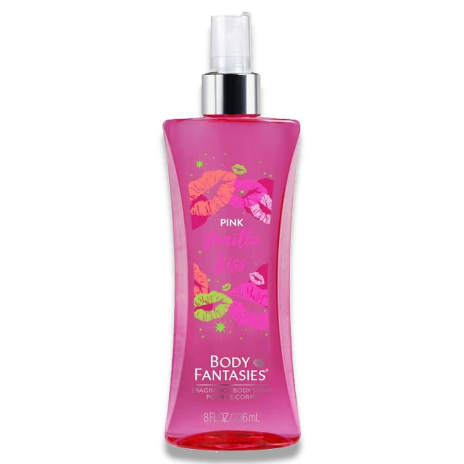  Body Fantasies Signature Vanilla Fragrance Body Spray for  Women, 8 Ounce. Pack of 2