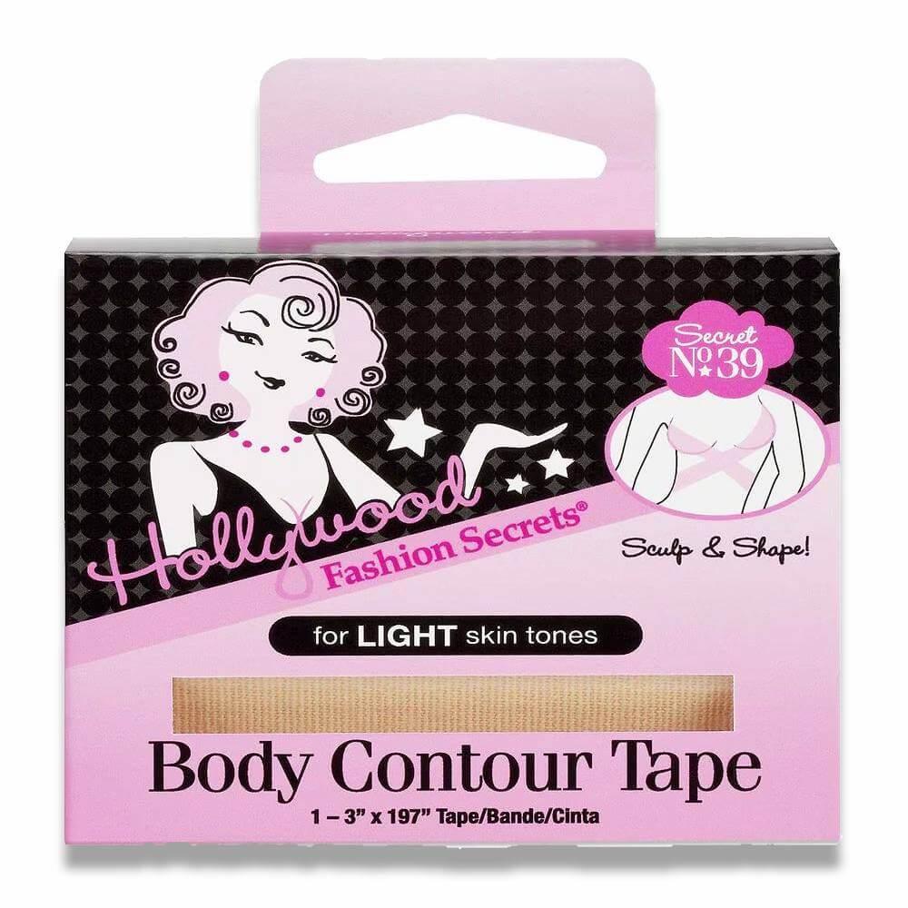 Hollywood Fashion Secrets Body Contour Tape Light 12 Pack Contarmarket