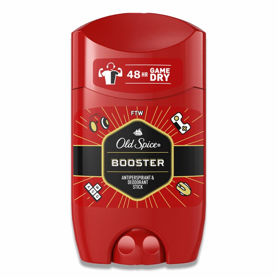 Old Spice - Deodorant Stick Booster  - 50 ml - 6 Pack