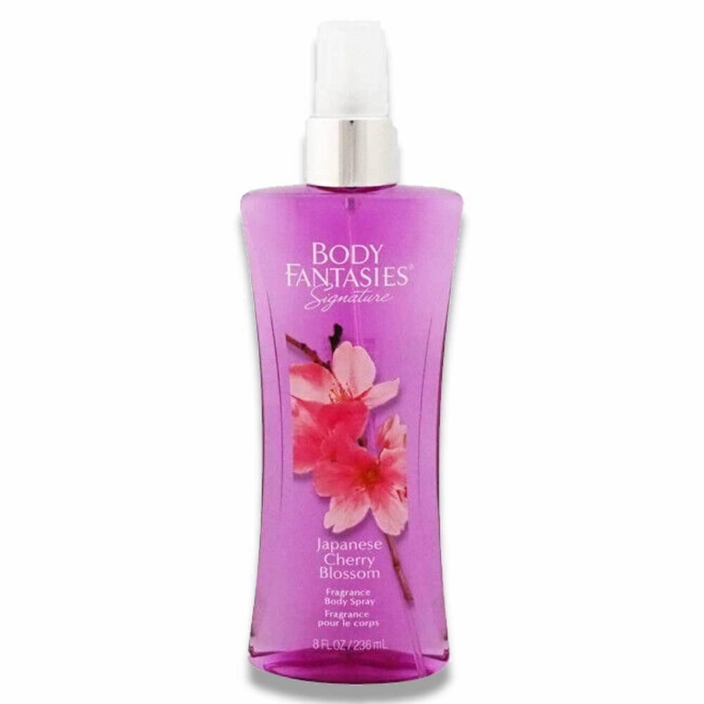 Body Fantasies Signature Japanese Cherry Blossom Body Spray - 8 Oz - 12 Pack Contarmarket