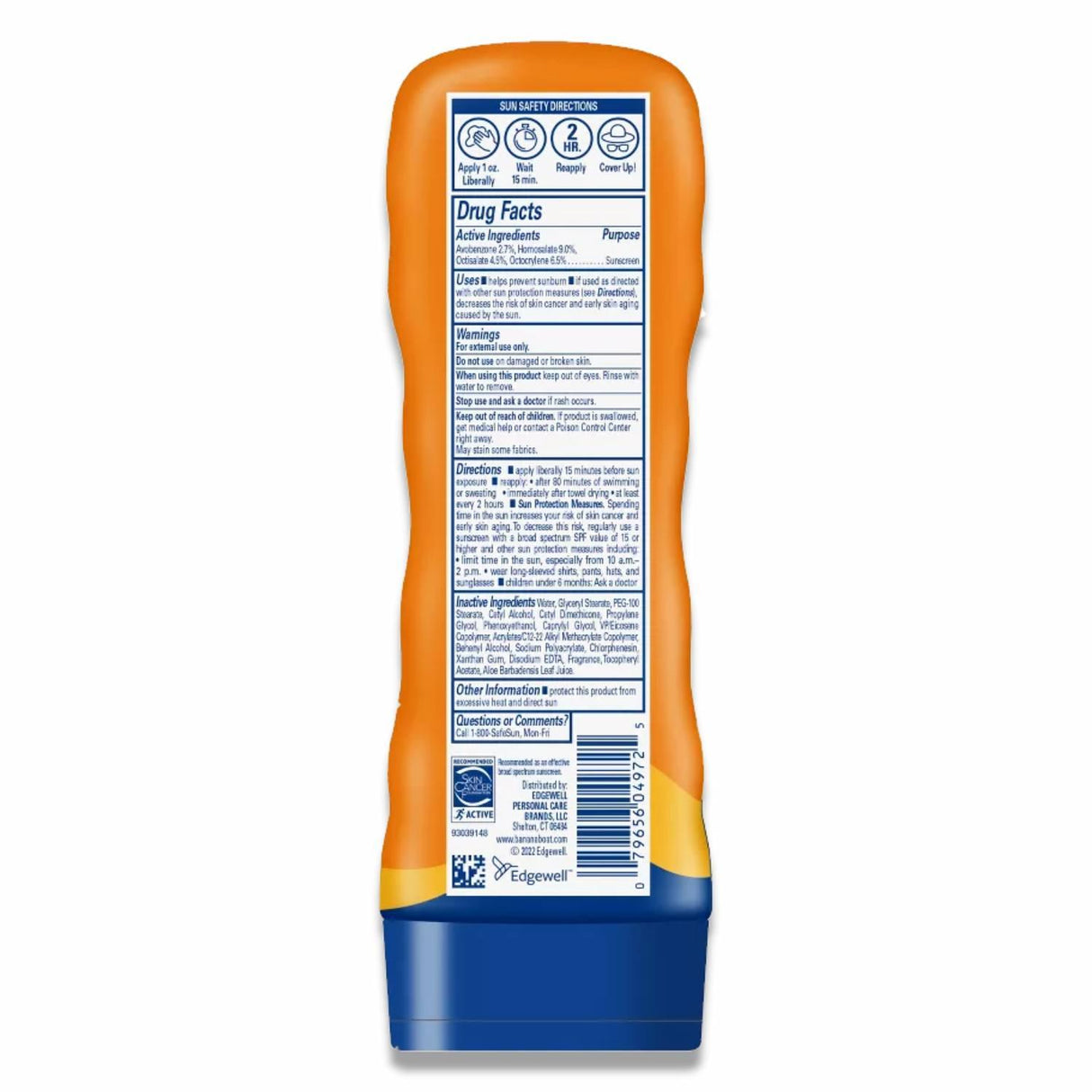 Banana Boat - Ultra Sport Sunscreen Lotion, SPF 50 Lotion - 8 fl oz - 12 Pack