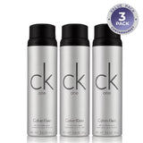 Calvin Klein CK One Body Spray - 5.4 oz - 3 Pack