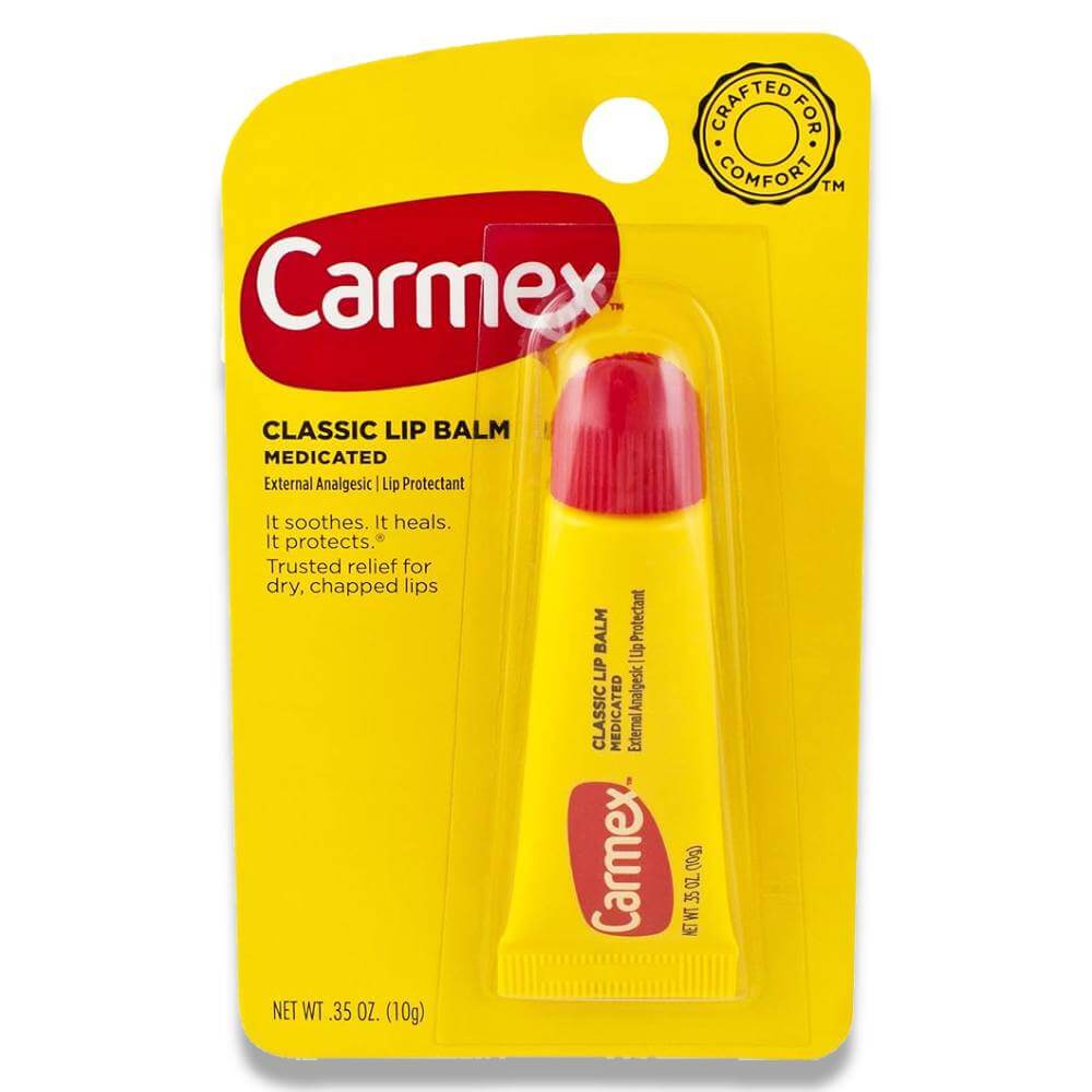 Carmex Classic Lip Balm Squeeze Tube - 0.35 Oz - 12 Pack Contarmarket