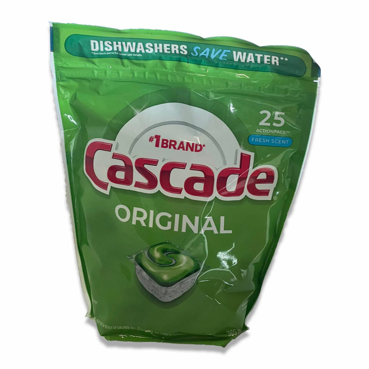 Cascade - ActionPacs Dishwasher Detergent Fresh Scent - 25 Ct - 13.5 Oz - 5 Pack