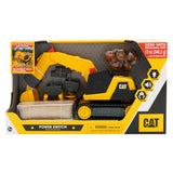 CAT Power Switch Crew Excavator with Boulders and Compound