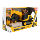 CAT Power Switch Crew Excavator with Boulders and Compound