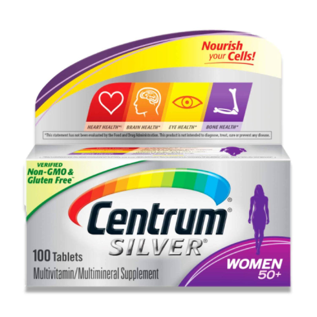 Centrum Silver Women Multivitamins - 100 Ct - 12 Pack Contarmarket