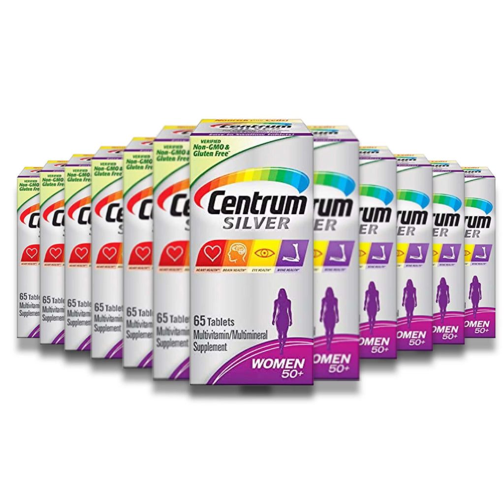 Centrum Silver Women 50+ Multivitamin - 65 Tablets - 12 Pack Contarmarket