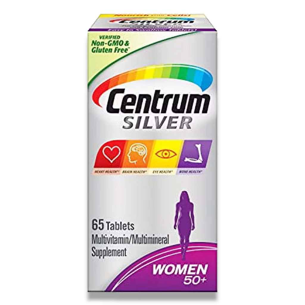 Centrum Silver Women 50+ Multivitamin - 65 Tablets - 12 Pack Contarmarket