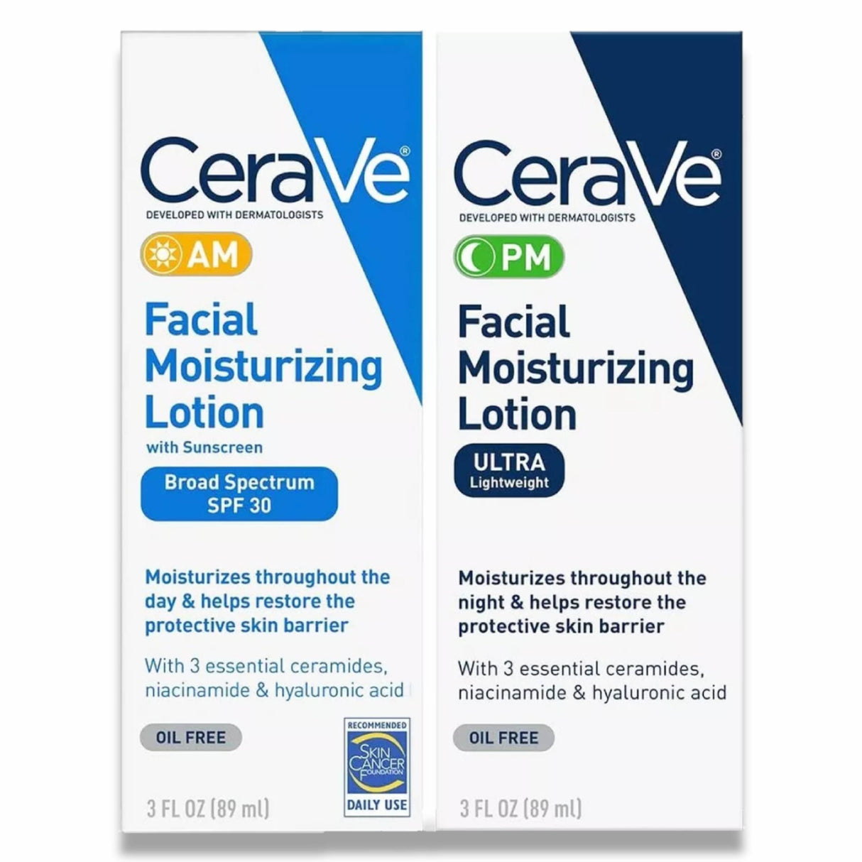 CeraVe - AM/PM Facial Moisturizing Lotion Multipack - 3 Oz - 2 Pack