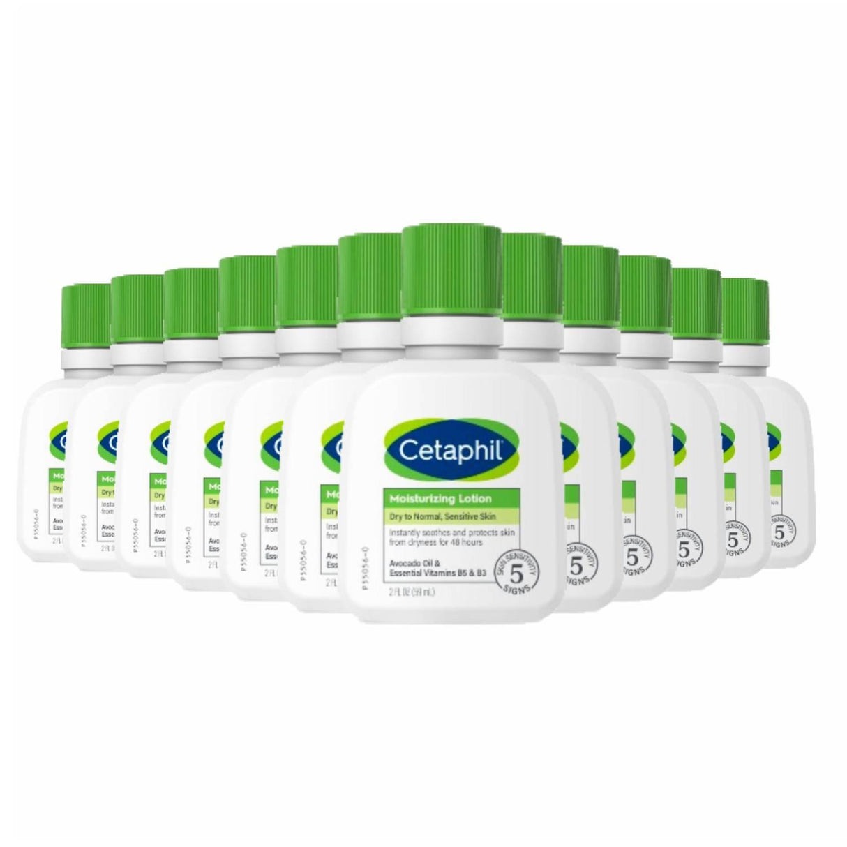 Cetaphil Body Moisturizer Hydrating Moisturizing Lotion for All Skin Types Sensitive Skin 2 oz - 12 Pack