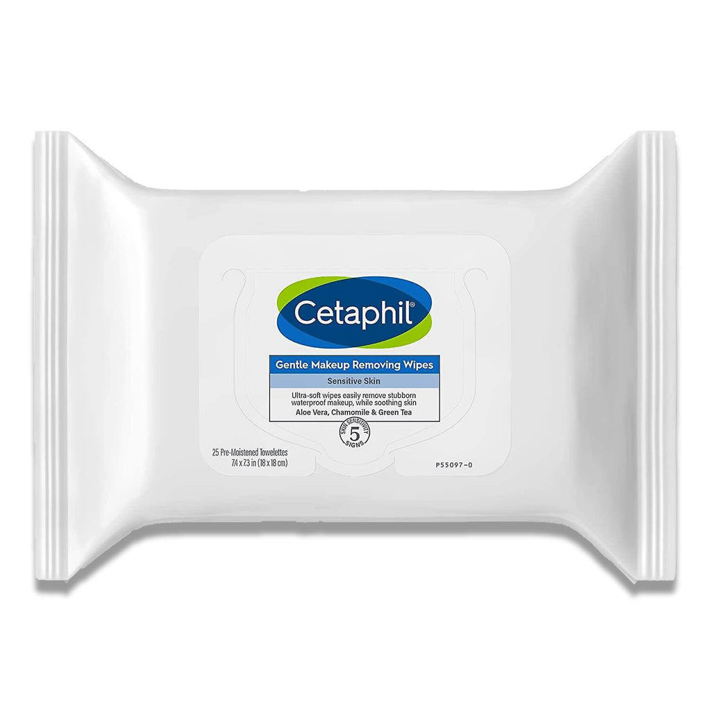 Cetaphil Makeup Removing Face Wipes 25ct - 12 Pack Contarmarket