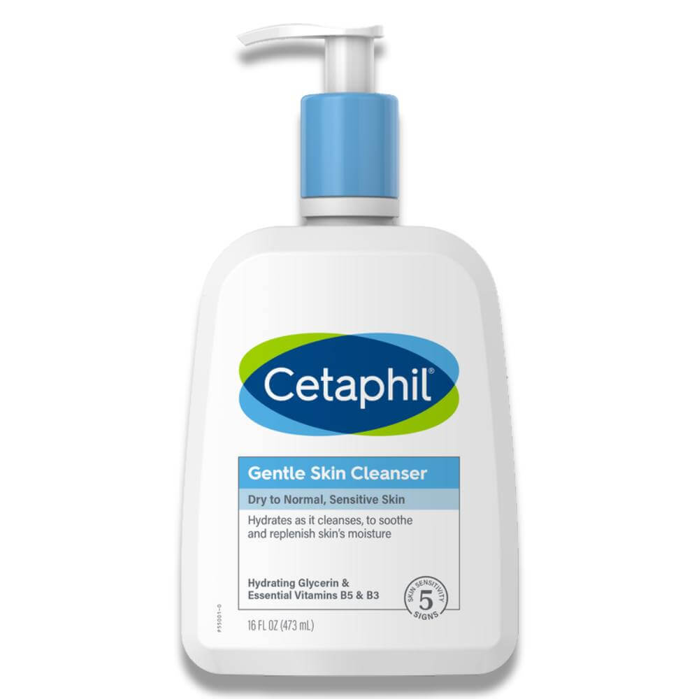 Cetaphil Gentle Skin Cleanser - 16 Oz - 12 Pack Contarmarket