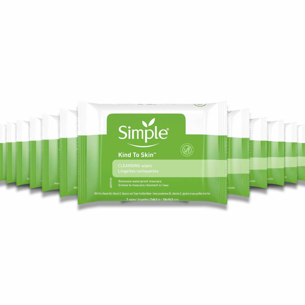 Simple Kind To Skin Facial Wipes 7 Ct Each 20 Pack Contarmarket