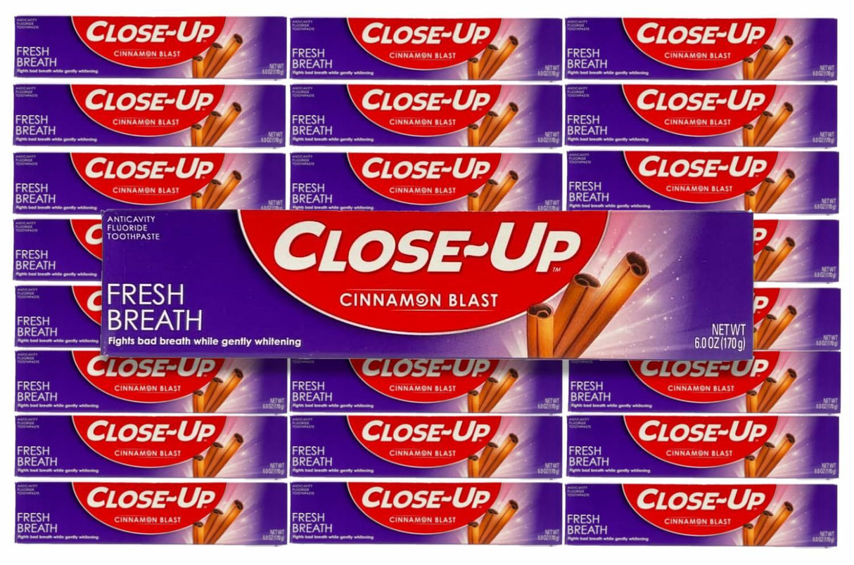 Close-Up - Fluoride Toothpaste Refreshing Gel - 6 Oz - 24 Pack