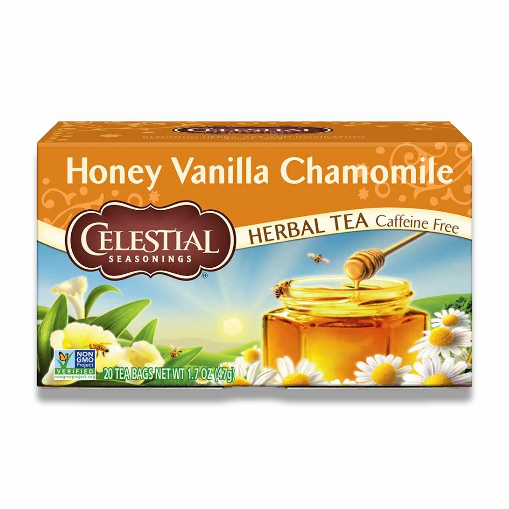 Celestial Seasonings - Herbal Tea, Honey Vanilla Chamomile - 20 Ct - 6 Pack