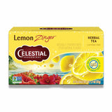 Celestial Seasonings - Natural Lemon Zinger Herbal Tea - 20 Ct - 6 Pack