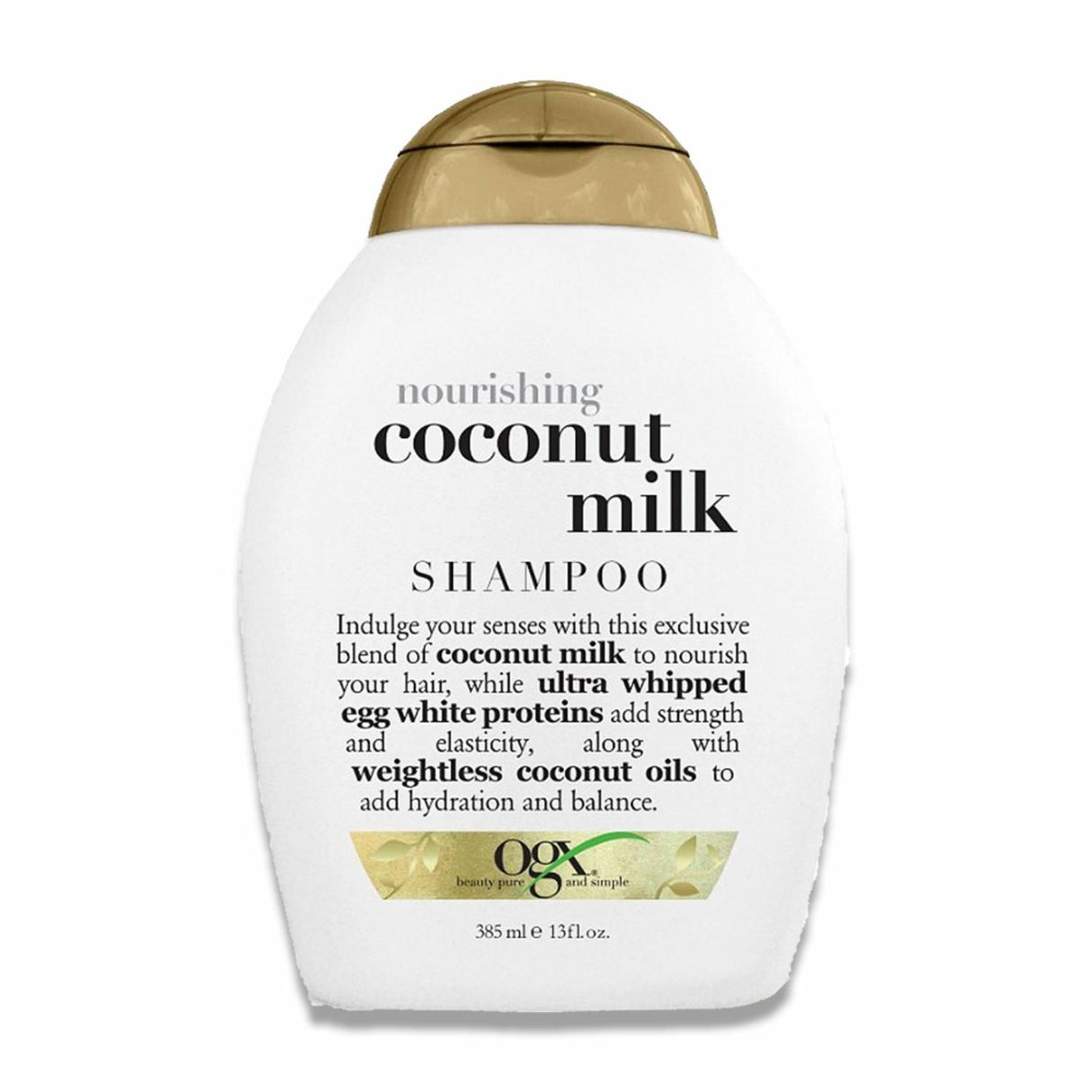 OGX Nourishing + Coconut Milk Shampoo 13 Oz Each - 4 Pack