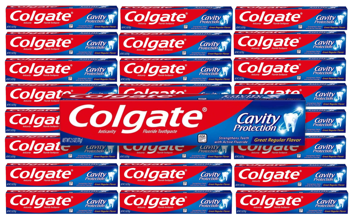 Colgate Cavity Protection, 2.5oz Each - 24 Pack