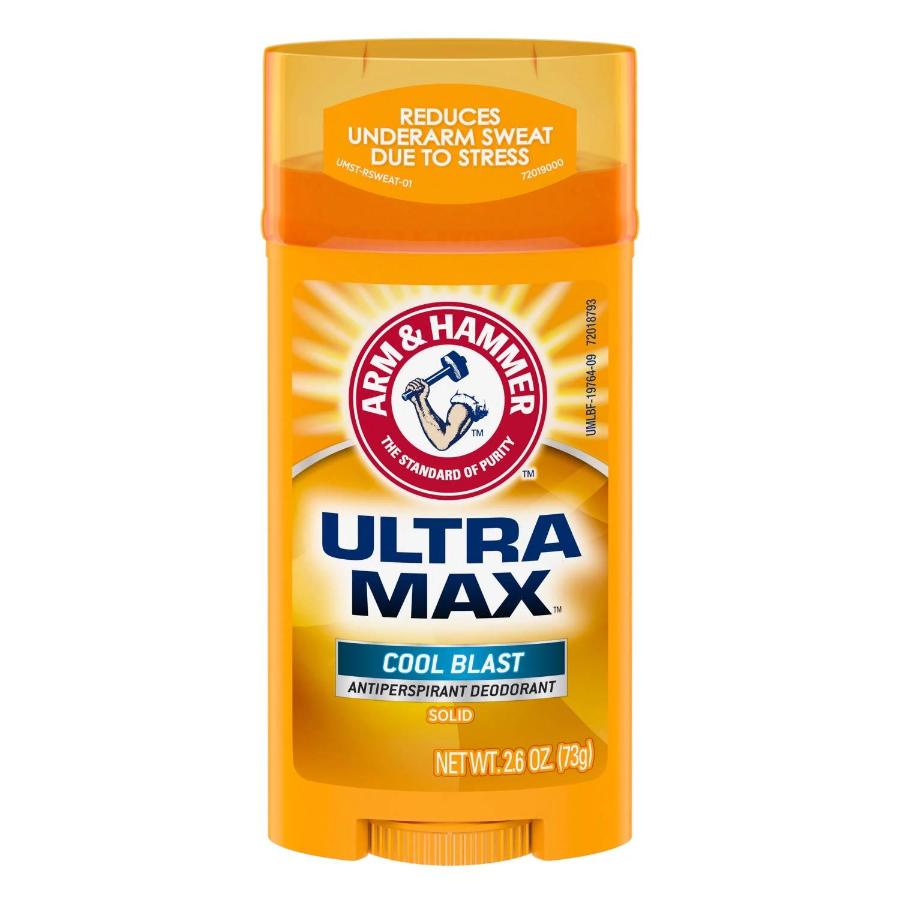 Arm & Hammer  Deodorant UltraMax Solid Cool Blast, 2.6 oz - 12 Pack