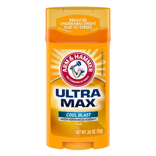 Arm & Hammer  Deodorant UltraMax Solid Cool Blast  2.6 oz - 12 Pack