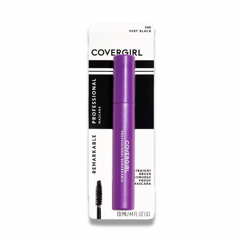 Covergirl Professional Remarkable Washable Mascara Very Black 0.3 Oz 24 Pack Contarmarket
