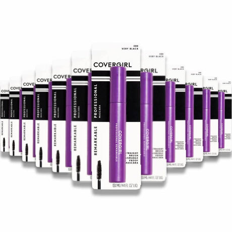 Covergirl Professional Remarkable Washable Mascara Very Black 0.3 Oz 24 Pack Contarmarket