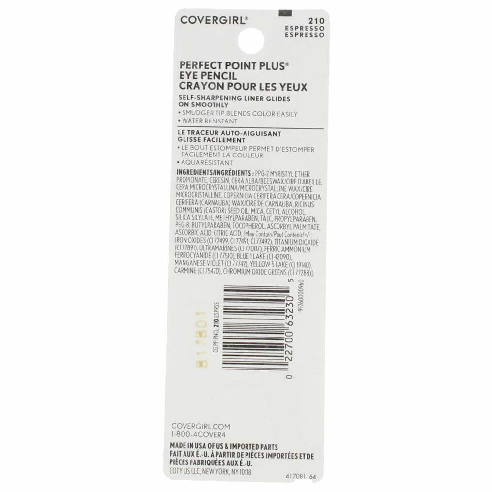 Covergirl Perfect Point PLUS Eyeliner Pencil Espresso 0.008 Oz 36 Pack Contarmarket