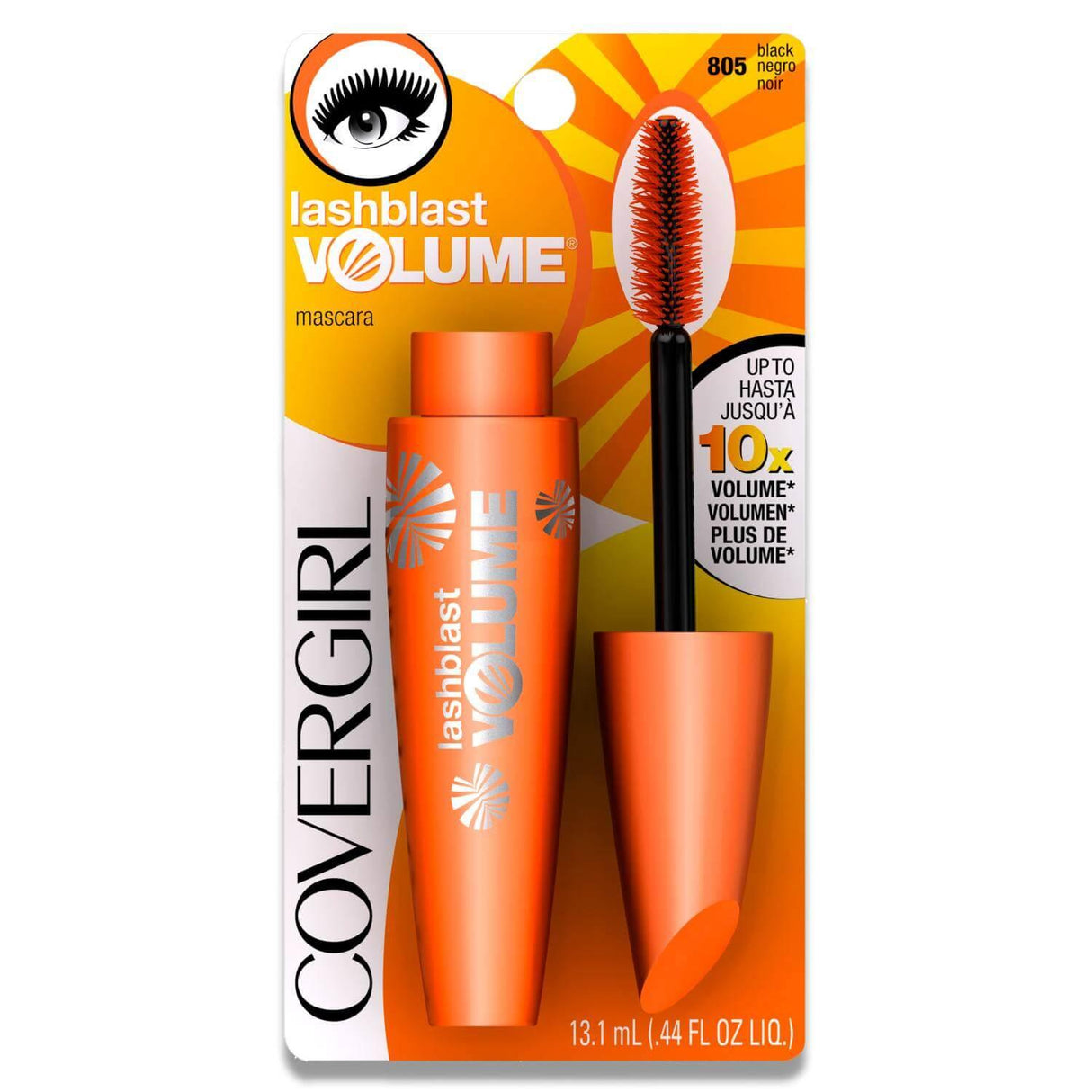 Covergirl LashBlast Volume Mascara Black 805 0.44 Oz 24 Pack Contarmarket