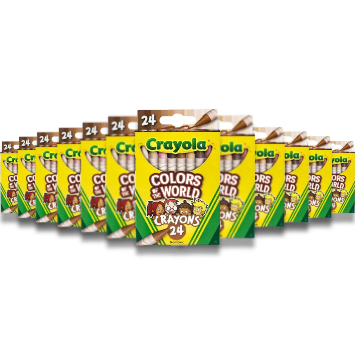 Crayola - Colors of the World Crayons - 24 Count - 48 Pack