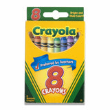 Crayola - Classic Color Nontoxic Crayons Assorted - 8 Ct - 48 Pack