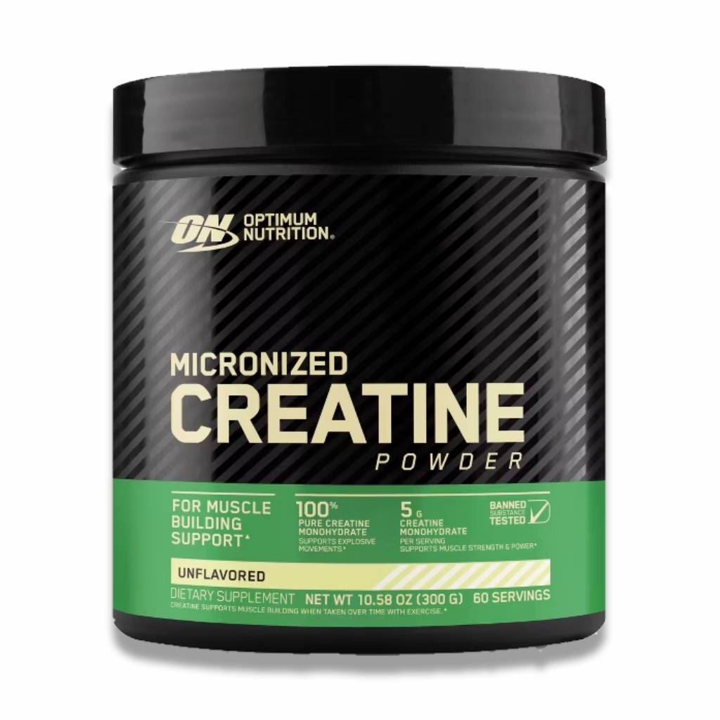 Optimum Nutrition Micronized Creatine Powder, Unflavored - 10.6 Oz - 36 Pack