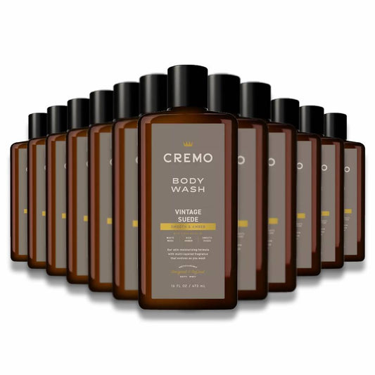 Cremo - Vintage Suede Body Wash  - 16 Oz - 12 Pack