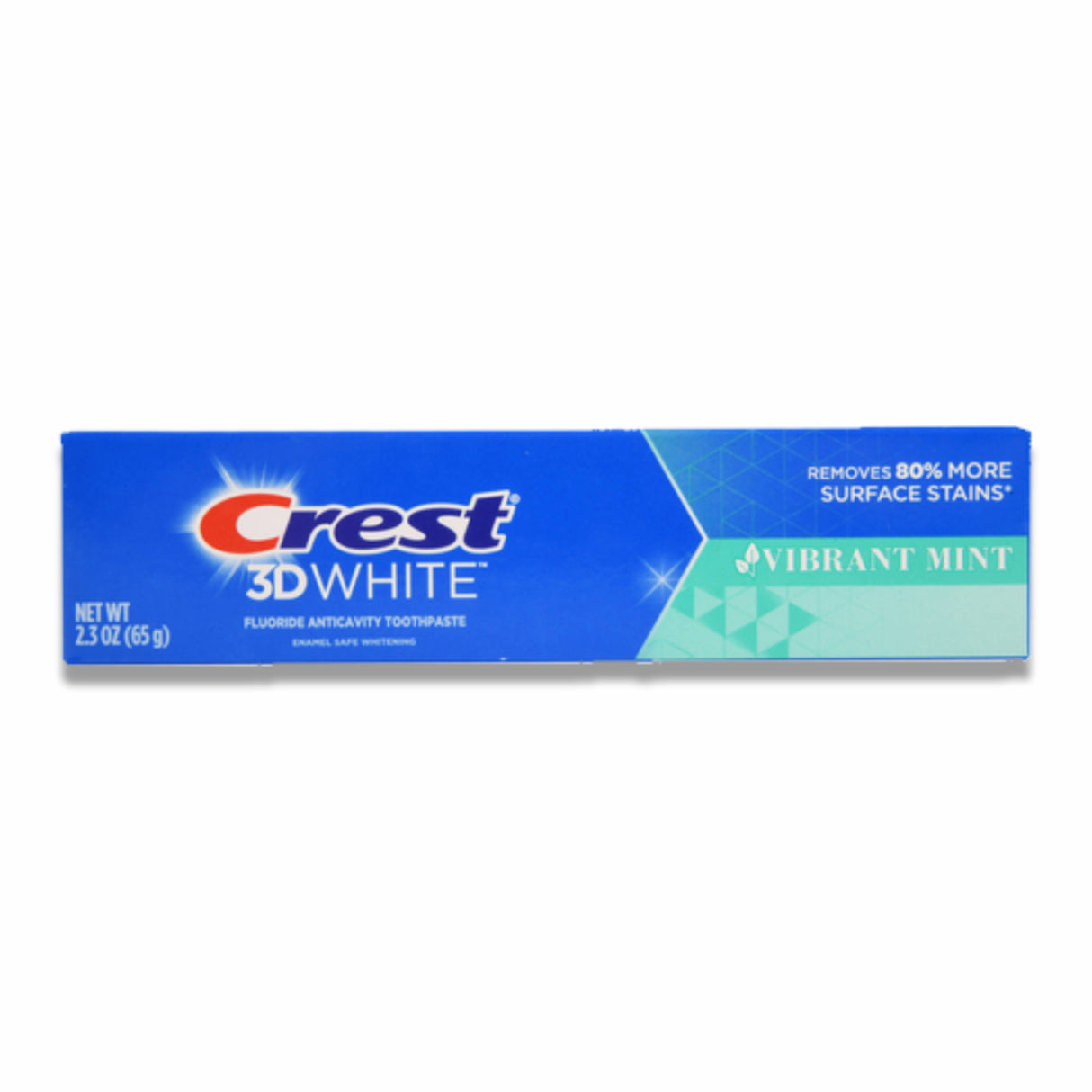 Crest - 3D White Vibrant Mint Toothpaste - 2.3 Oz - 24 Pack