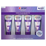 Crest - 3D White Deep Stain Remover Whitening Toothpaste - 2.1 Oz - 4 Pack