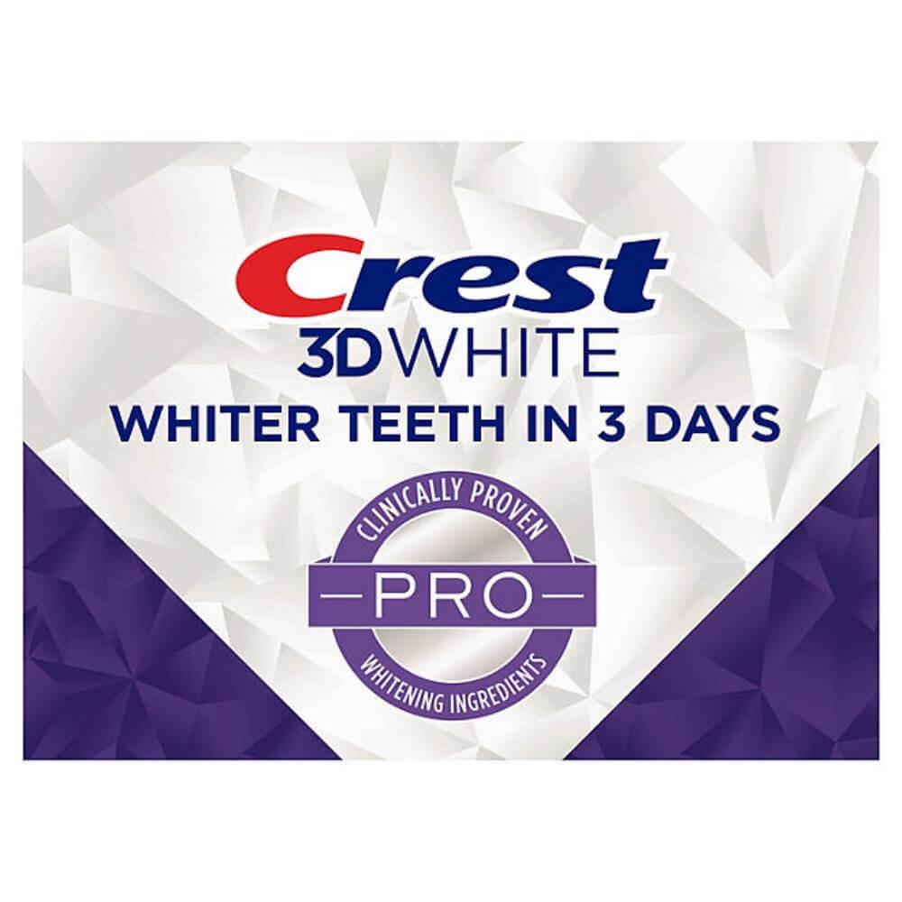 Crest - 3D White Brilliance PRO Enamel Protect Toothpaste - 3 Oz - 4 Pack