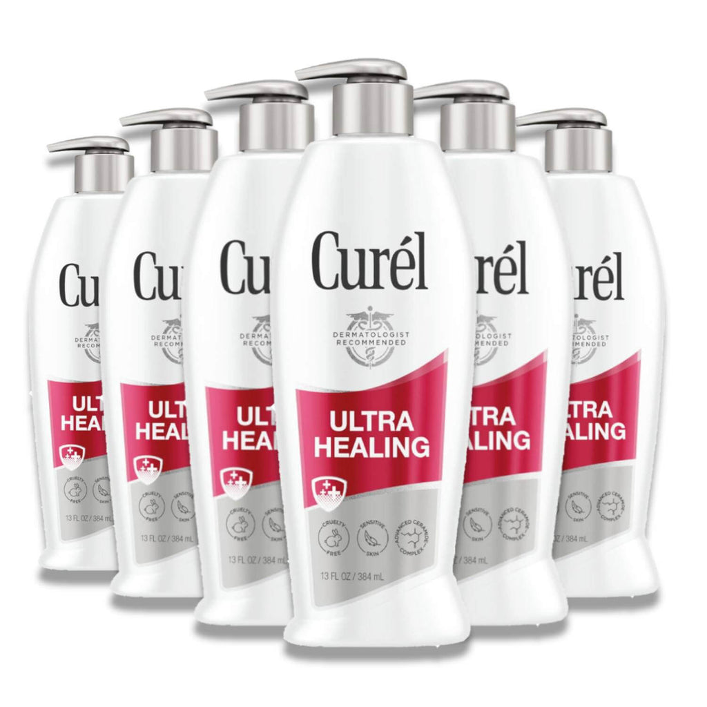 Curel Ultra Healing Intensive Moisture Lotion - 13 Oz - 6 Pack Contarmarket