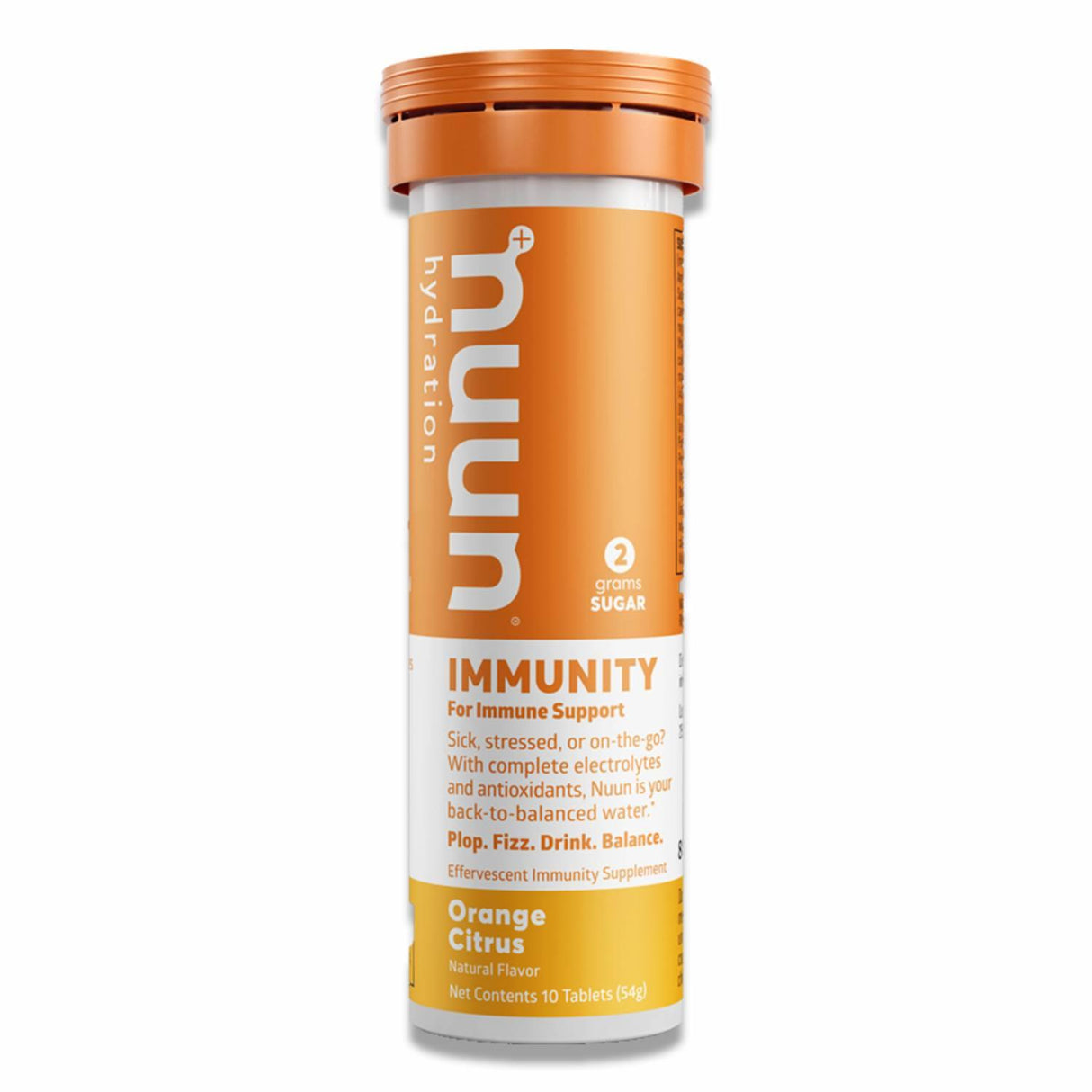 NUUN -Immunity Orange Citrus - 10 Tablets - 48 Pack