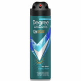 Degree, Advanced 72H MotionSense, Antiperspirant Deodorant, Dry Spray, Cool Rush, 3.8 Oz- 12 Pack