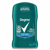 Degree - Deodorant, Cool Rush, For Men - 1.7 Oz - 12 Pack - Travel Size