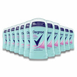 Degree Women Deodorant Invisible Solid, Sheer Powder 1.6 Oz - 12 Pack