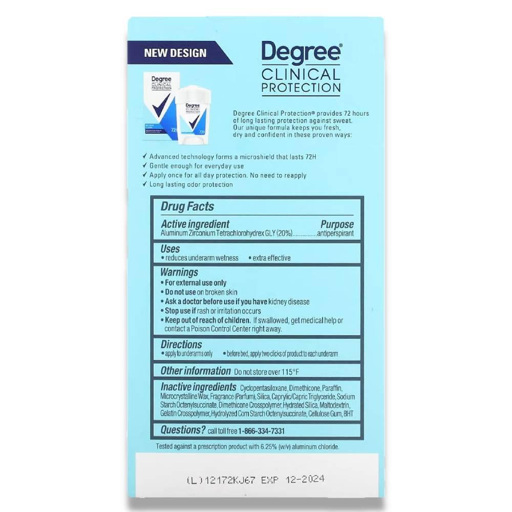 Degree Shower Clean Deodorant 12-Pack - 1.7 oz Soft Solid Contarmarket