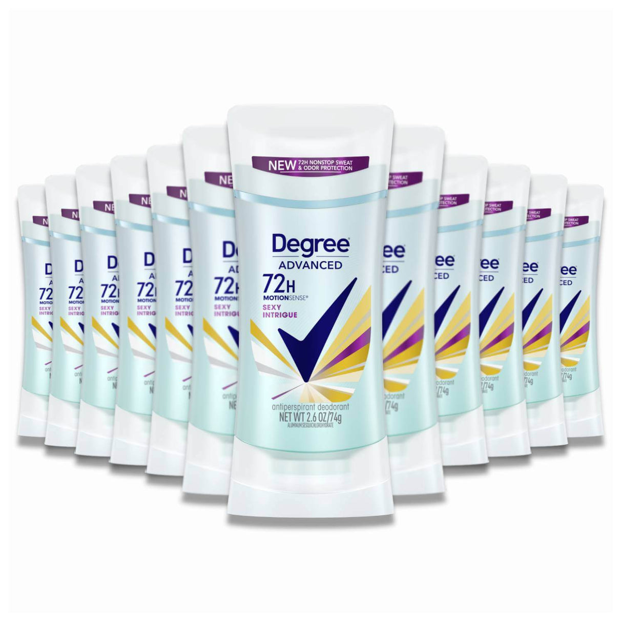 Degree Antiperspirant - Sexy Intrigue, 2.6 Oz - 12 Pack Contarmarket