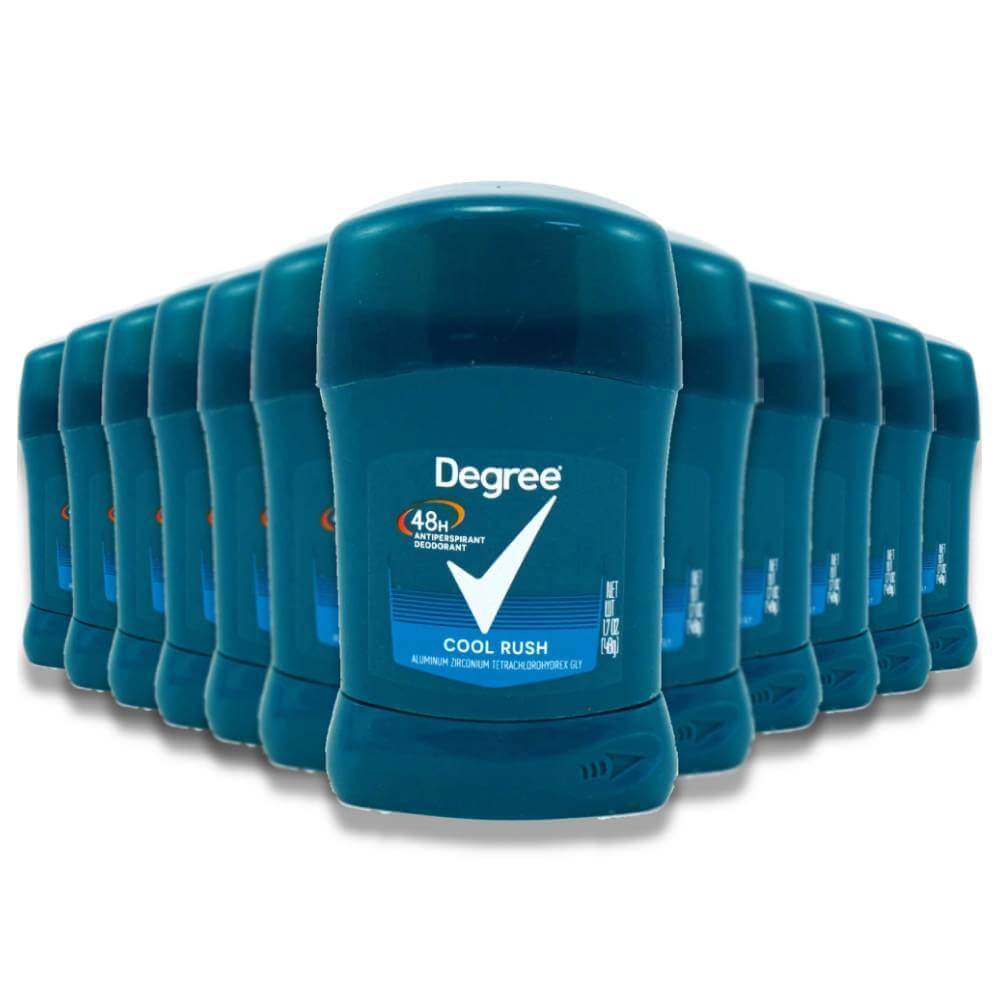 Degree Deodorant for Men - Cool Rush, 1.7 Oz - 12 Pack Contarmarket
