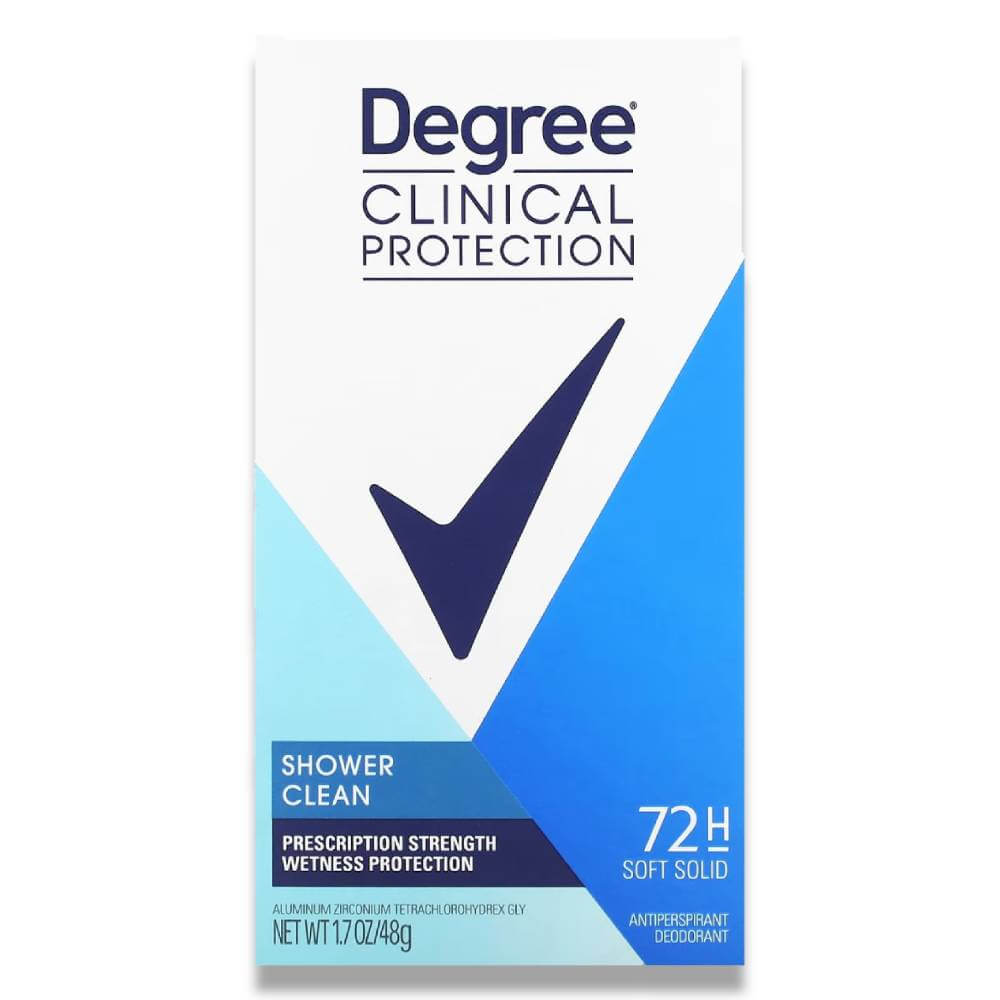 Degree Shower Clean Deodorant 12-Pack - 1.7 oz Soft Solid Contarmarket