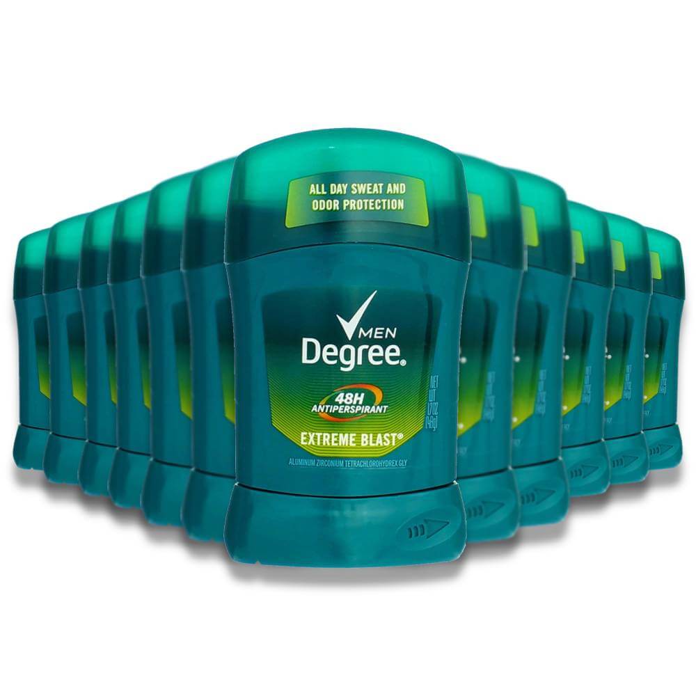 Degree Antiperspirant Deodorant - Extreme Blast, 1.7 Oz - 12 Pack Contarmarket