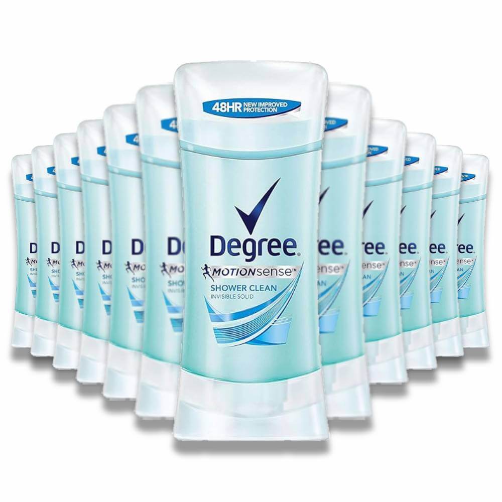 Degree Women Antiperspirant - Shower Clean, 2.6 Oz - 12 Pack Contarmarket