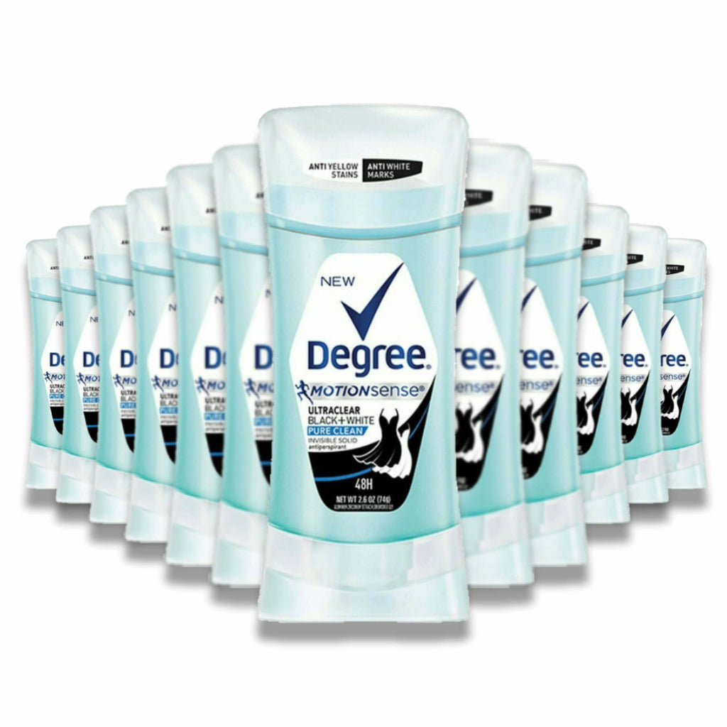 Degree Antiperspirant - UltraClear Black+White, For Women, 2.7 Oz - 12 Pack Contarmarket